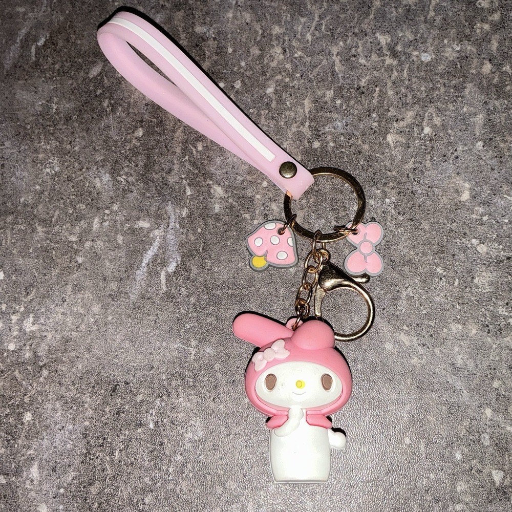 MY MELODY KEY CHAIN Hello Kitty Sanrio Keychain Bag Clip Kawaii